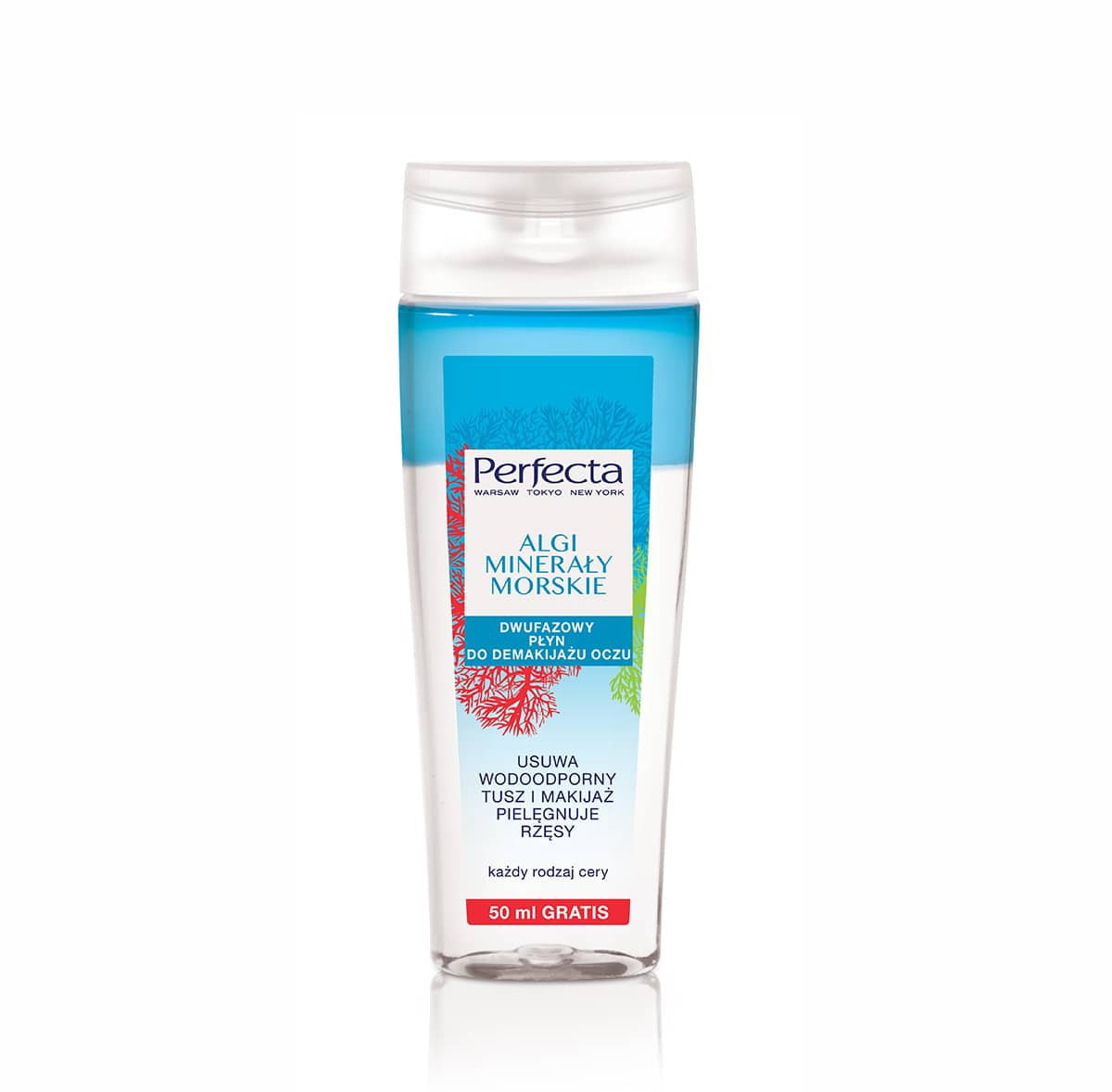 Perfecta Cleansing - Double-phase Eye Makeup Remover with Sea ALGES MINERALS, 200 ml