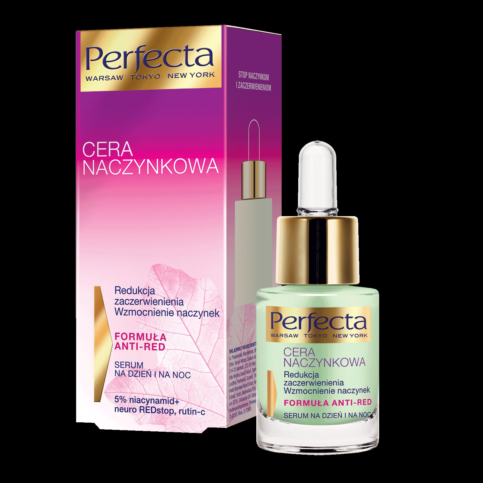 Perfecta Cera Naczynkowa – serum na dzień i na noc, poj. 15 ml