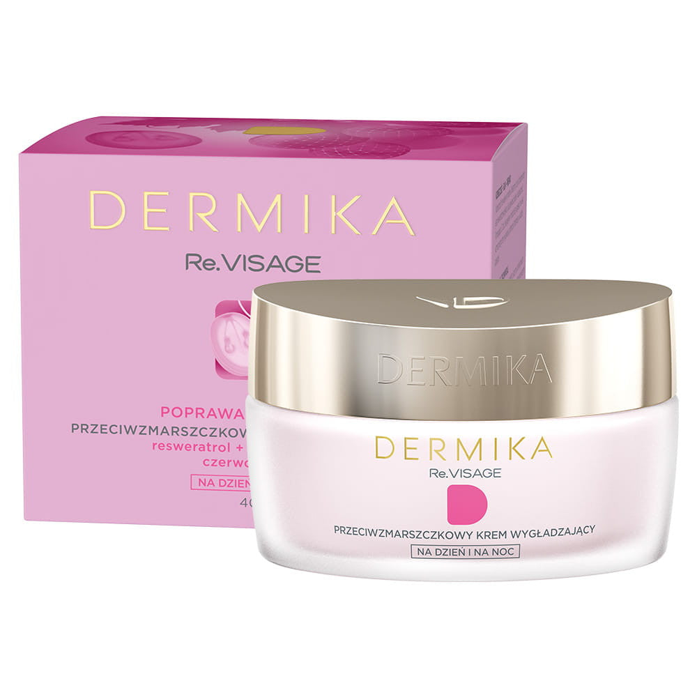 Dermika Re.VISAGE Anti-Wrinkle Smoothing Day & Night Cream 40+, Volume 50 ml