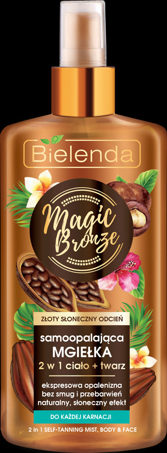 Bielenda MAGIC BRONZE - bronzing mist 2in1 BODY + FACE, capacity 150 ml