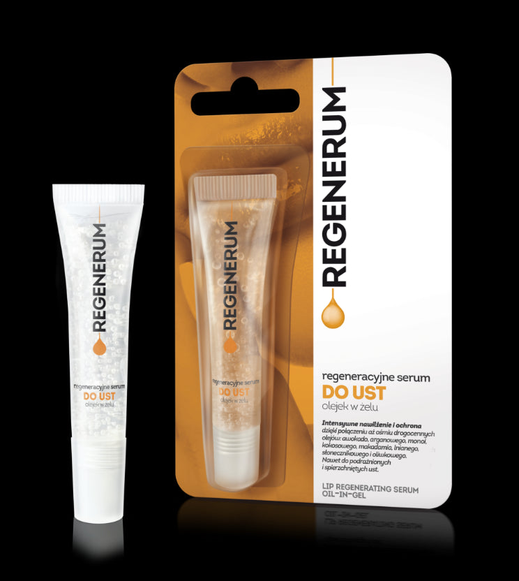 Regenerum - regenerating lip serum, oil in gel, capacity 7 g