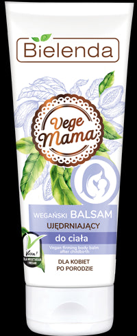 Bielenda VEGE MAMA - wegański balsam ujędrniający do ciała po porodzie, poj. 200 ml