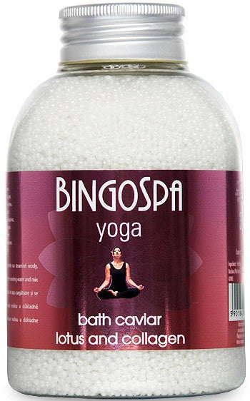 BingoSpa Yoga - Lotos i Kolagen, kawior do kąpieli, masa netto: 380 g