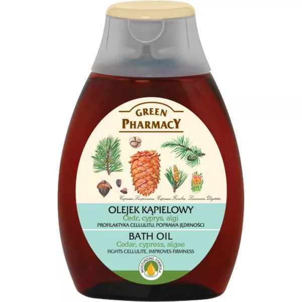 Green Pharmacy - olejek kąpielowy, cedr i cyprys, poj. 250 ml
