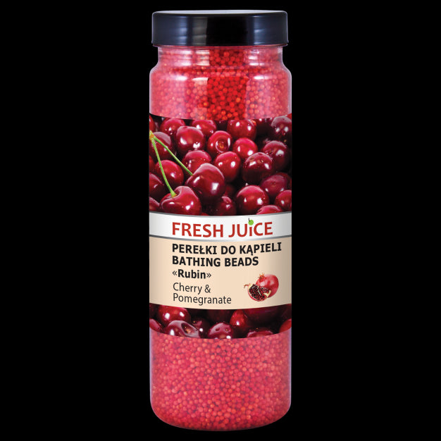 Fresh Juice - bath pearls, cherry & pomegranate, net weight: 450 g
