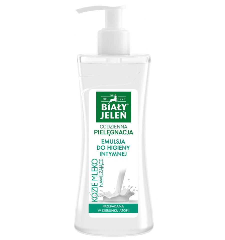 Biały Jeleń Goat Milk - intimate hygiene emulsion, 265 ml capacity