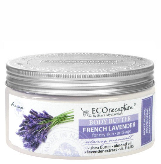 Eco Recipe French Lavender - Body Butter 300 ml.