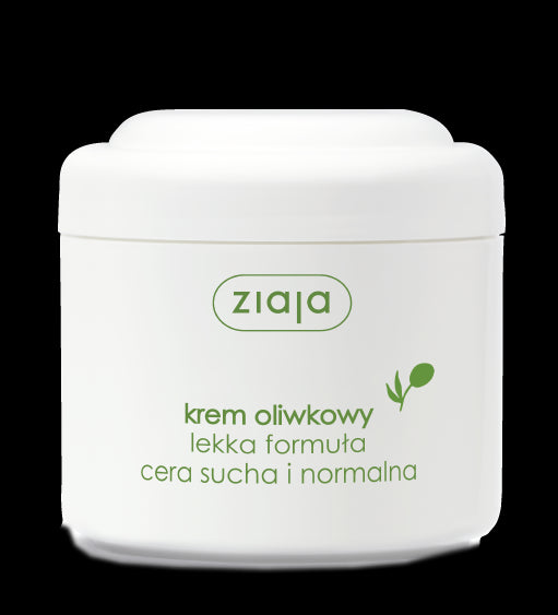 Ziaja - natural olive cream light formula, volume 200 ml
