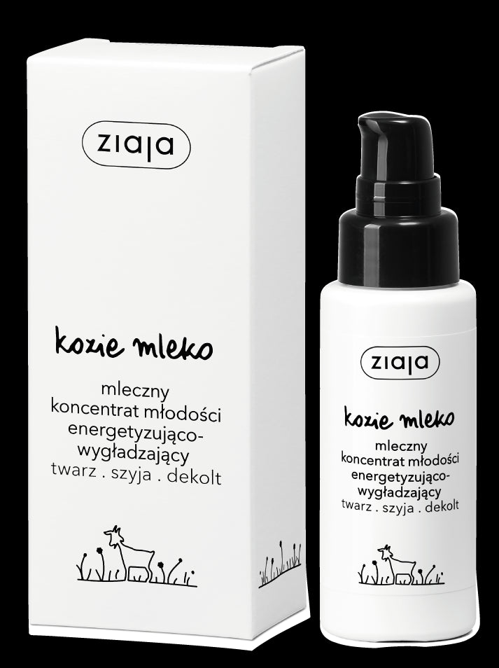 Ziaja Kozie Mleko - mleczny koncentrat młodości energetyzująco - wygładzający, poj. 50 ml