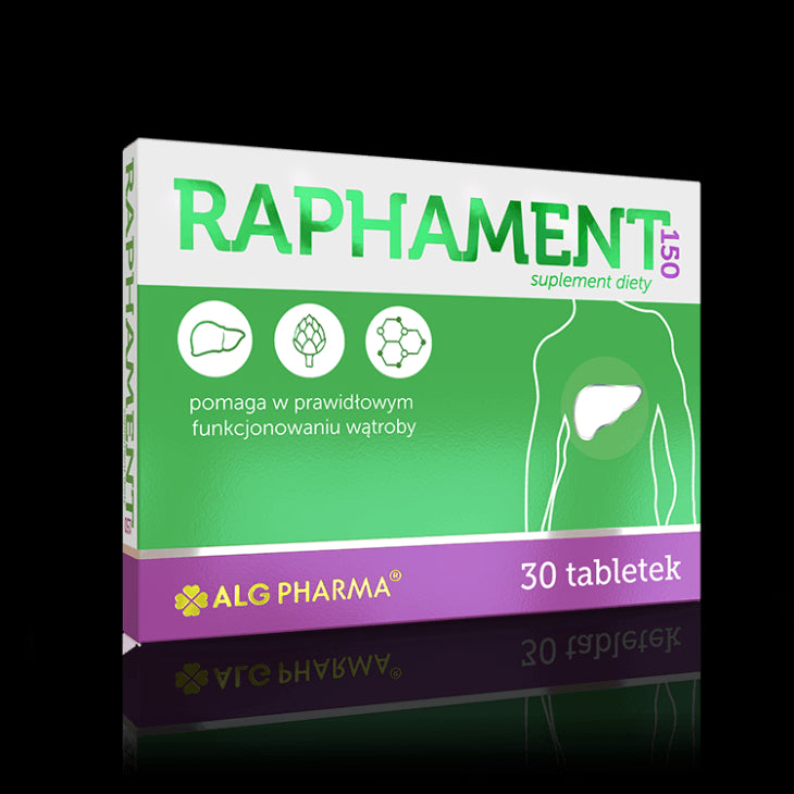 Raphament 150 - a dietary supplement to support normal liver function, 30 tablets