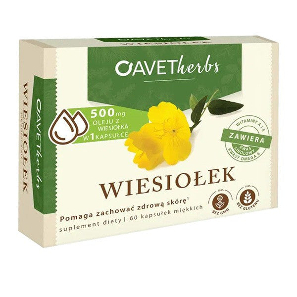 Wiesiołek - kapsułki miękkie, 60 szt.