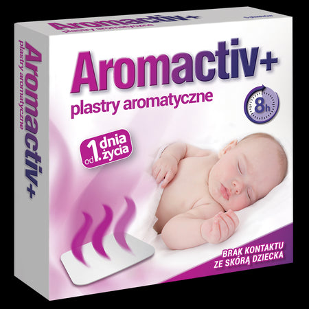 Aromactiv+, aromatic plasters from the 1st day of life, 5 pcs.