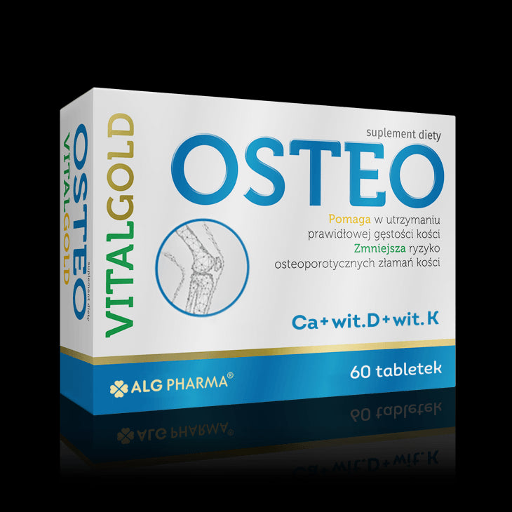 Osteo Vitalgold - a dietary supplement to help maintain normal bone density, 60 pcs.