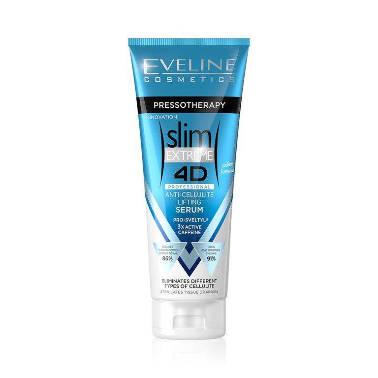 Eveline Slim Extreme 4D - antycellulitowe serum liftingujące do ciała - PRESOTERAPIA, poj. 250 ml
