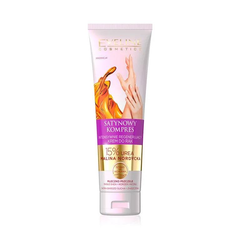 Eveline Satin Kompres - intensive regenerating hand cream, capacity 100 ml