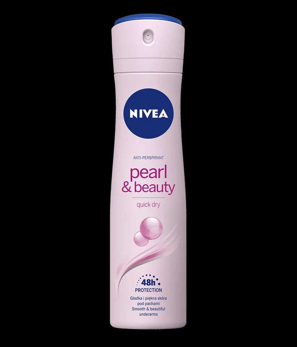 Nivea Pearl & Beauty - Anti-perspirant Spray for women, capacity 150 ml