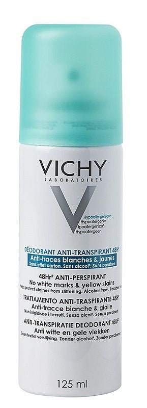 Vichy - antiperspirant Spray 48h against marks on clothes, capacity 125 ml
