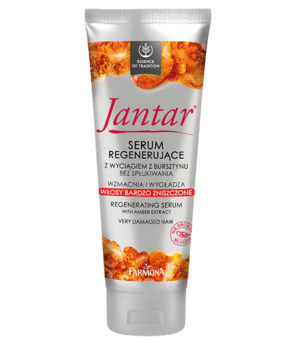 JANTAR - serum regenerujące z wyciągiem z bursztynu bez spłukiwania, poj. 100 ml