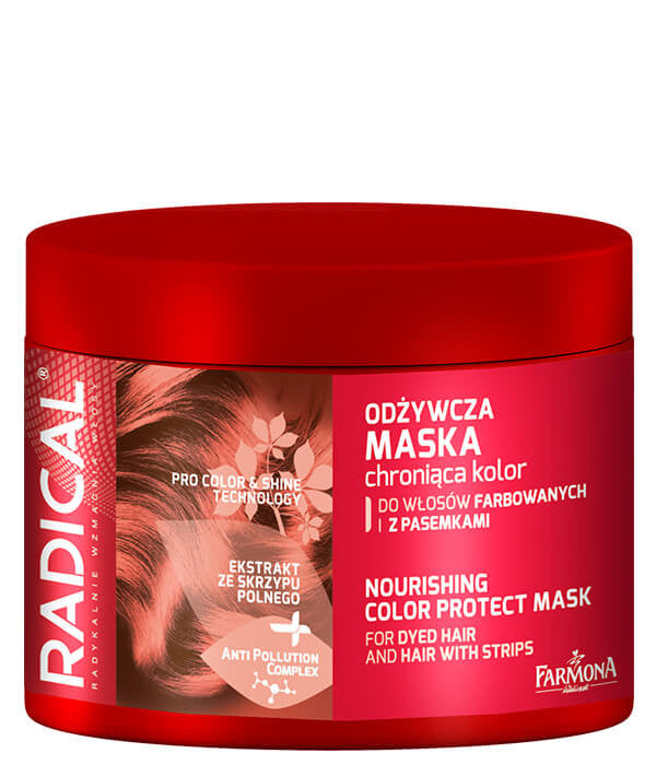 RADICAL - nourishing color protecting mask for colour-treated hair and hair with highlights, volume 300 ml