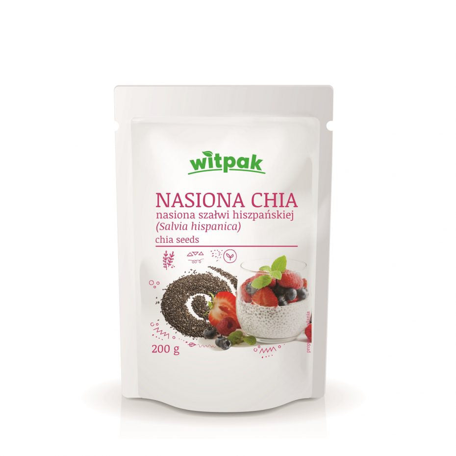 Witpak - chia seeds, chia seeds (Salvia hispanica), net weight: 200 g