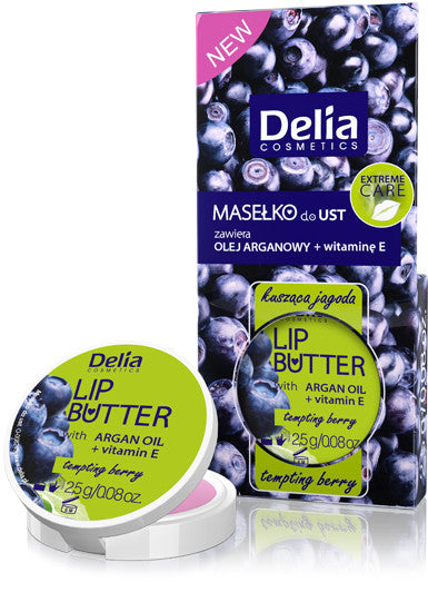 Delia Lip Butter - masełko do ust - Kusząca Jagoda, masa netto: 2.5 g