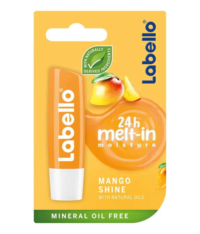 Labello Mango Shine lip balm, 5.5 ml capacity