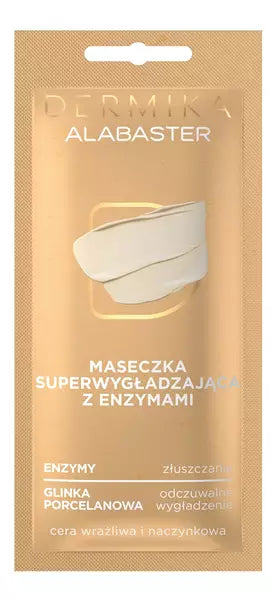 Dermika Beauty Masks - ALABASTER, super-smoothing mask with enzymes, 10 ml
