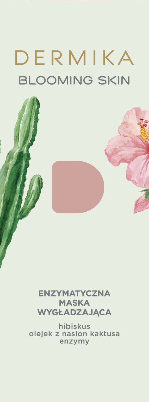 Dermika Blooming Skin - Enzymatic smoothing mask, 50 ml capacity