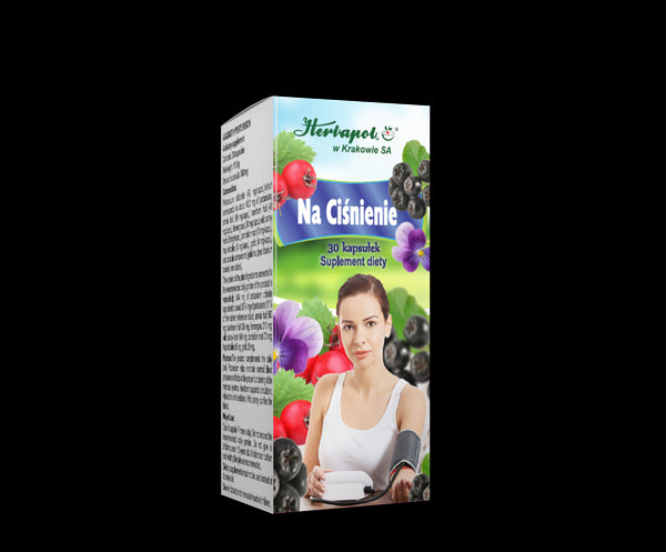 For blood pressure - dietary supplement, 30 capsules