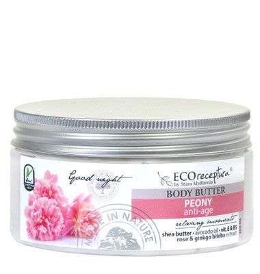 Eco recipe Peony body butter 300 ml.