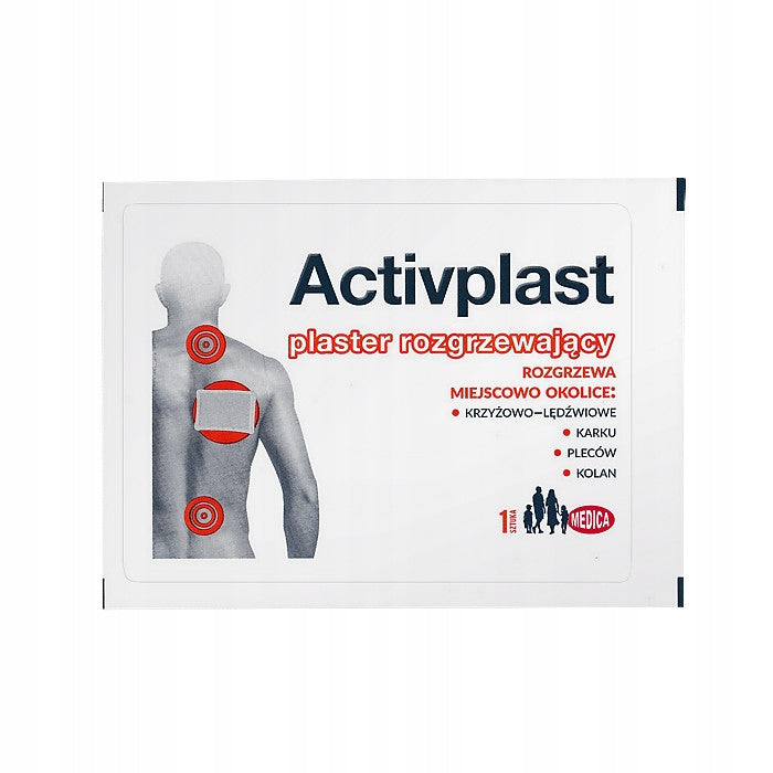 ActivPlast - plaster rozgrzewający z kapsaicyną, 1 sztuka