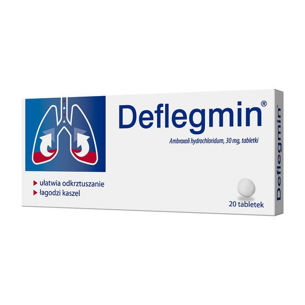 Deflegmin - tabletki 30 mg, zawartość: 20 szt.