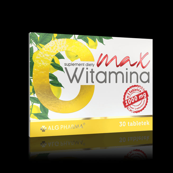 Vitamin C MAX dietary supplement, 1000 mg, 30 tablets