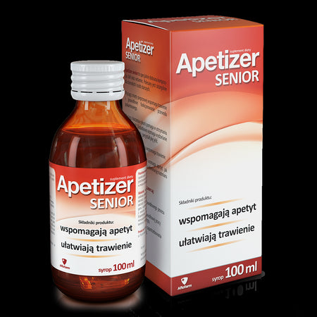 Apetizer Senior - syrup, 100 ml capacity