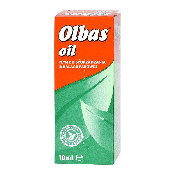 Olbas Oil - liquid for the preparation of steam inhalation, capacity 10 ml