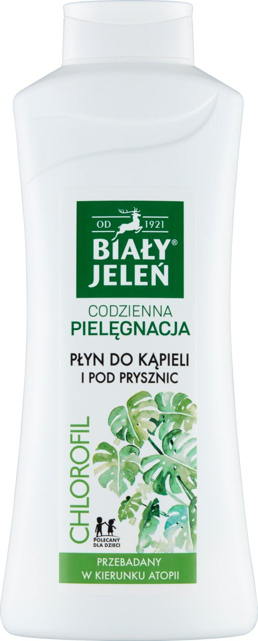 Biały Jeleń - bath & shower fluid CHLOROFIL, 750 ml capacity