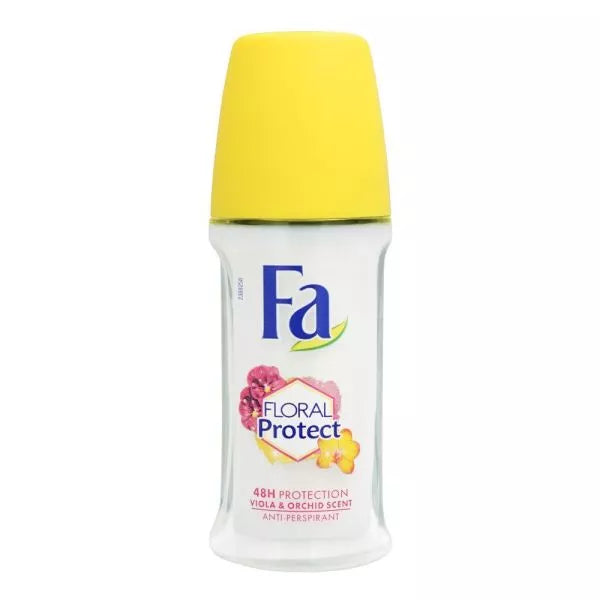 Fa Floral Protect - Orchid & Viola, anti-perspirant in a ball for women, 50 ml capacity
