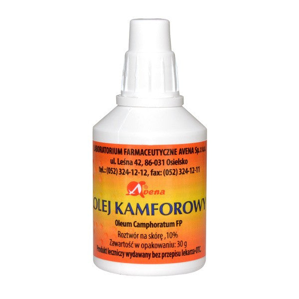 Avena - olej kamforowy (Oleum Camphoratum), roztwór na skórę, 30 g