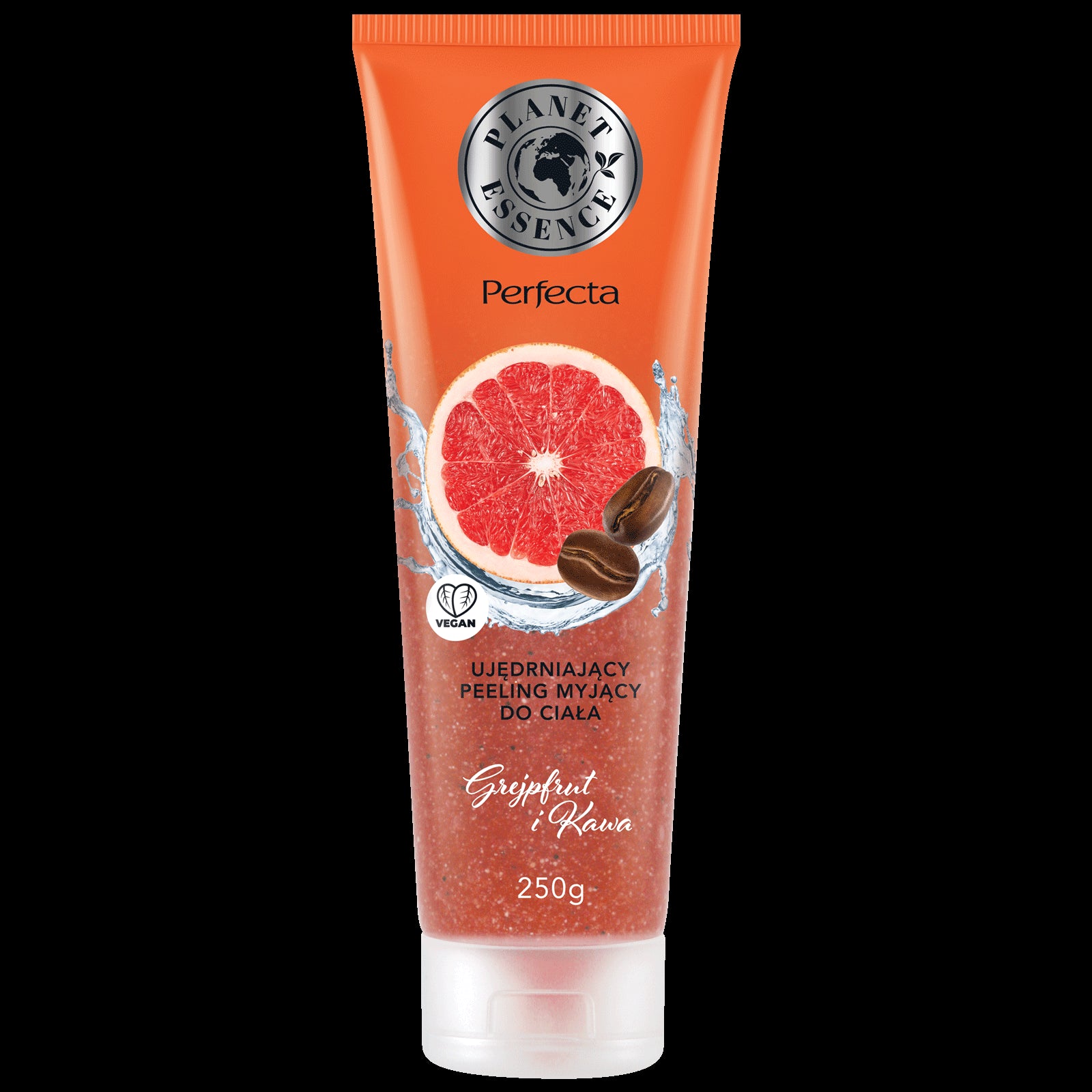 Perfecta Planet Essence - firming body scrub, grapefruit and coffee, net weight: 250 g