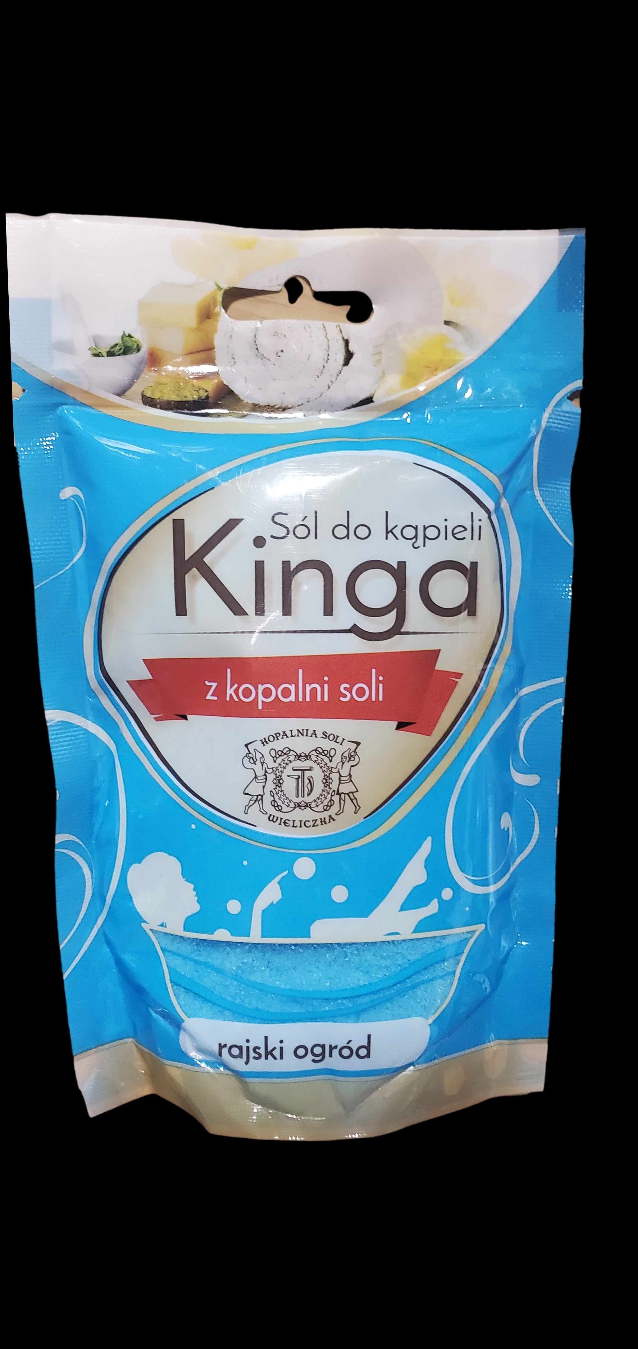Kinga - sól do kąpieli, Rajski Ogród, saszetka, masa netto: 200 g