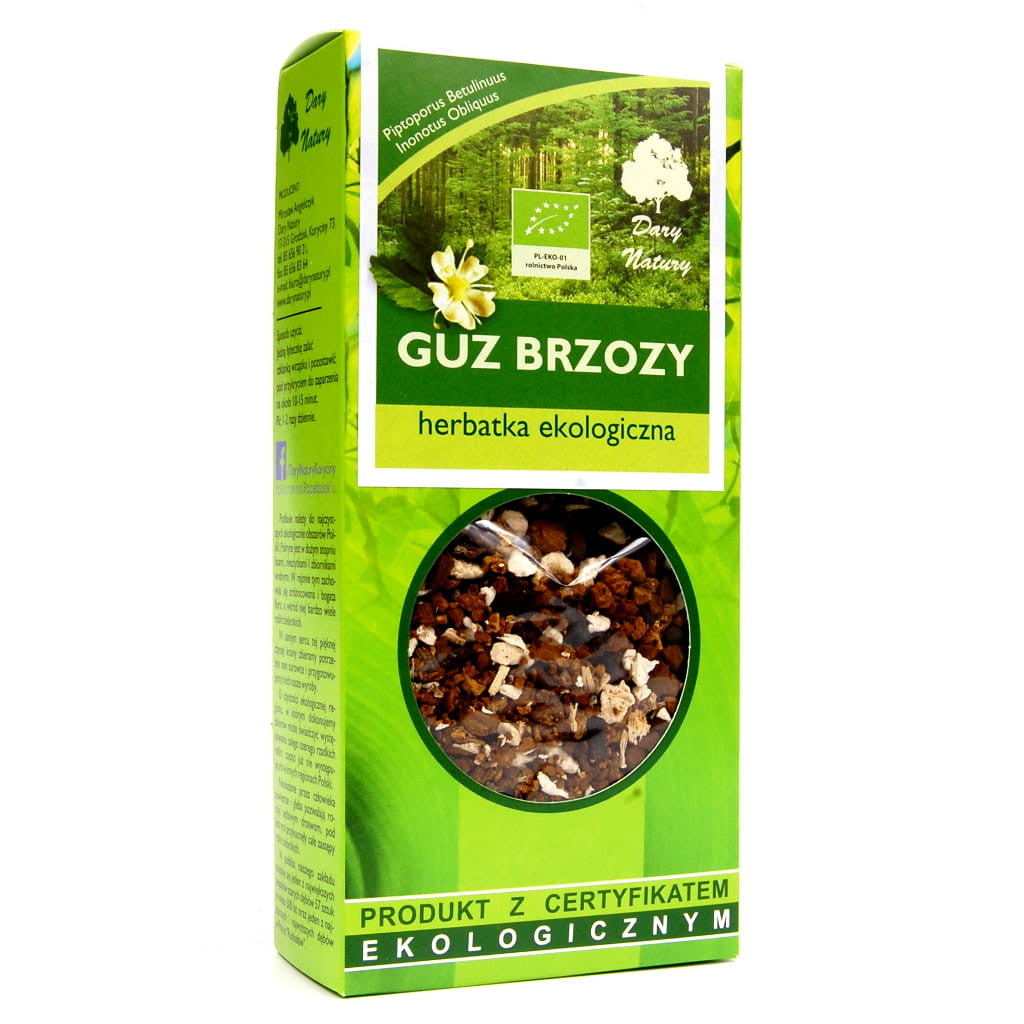 Dary Natury - guz brzozy EKO, herbatka ekologiczna, masa netto: 50 g