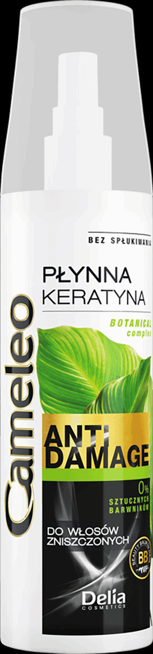 Delia CAMELEO BB Anti Damage - liquid keratin for damaged, rough and brittle hair, 150 ml capacity