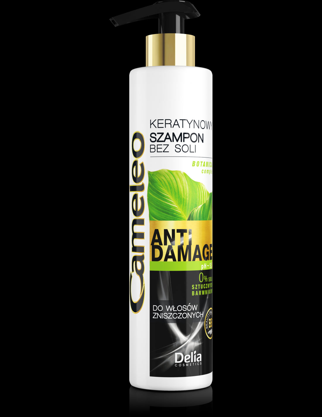 Delia CAMELEO BB Anti Damage - keratin shampoo without salt for damaged hair, capacity 250 ml