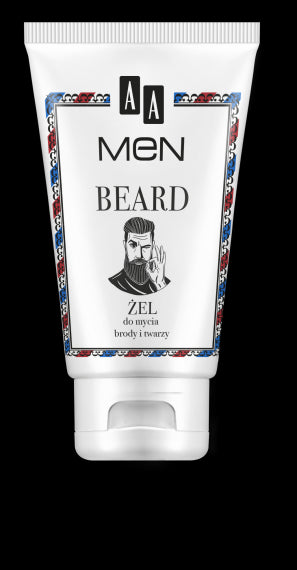 AA MEN BEARD - Beard and face wash, 150 ml