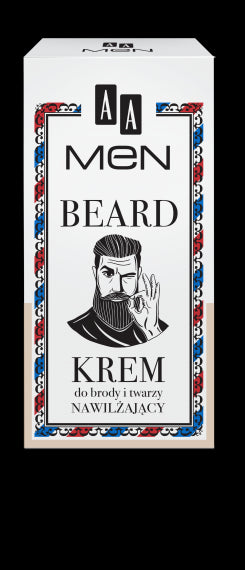 AA MEN BEARD - moisturizing cream for beard and face, 150 ml