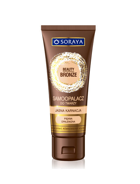 Beauty Bronze - Self-tanner for the face, for light complexion, capacity 75 ml.