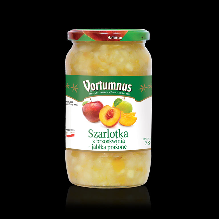 Vortumnus - apple pie with peach, roasted apples, net weight: 780 g