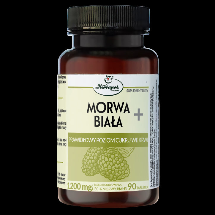 White mulberry + normal sugar level, dietary supplement, 90 tablets