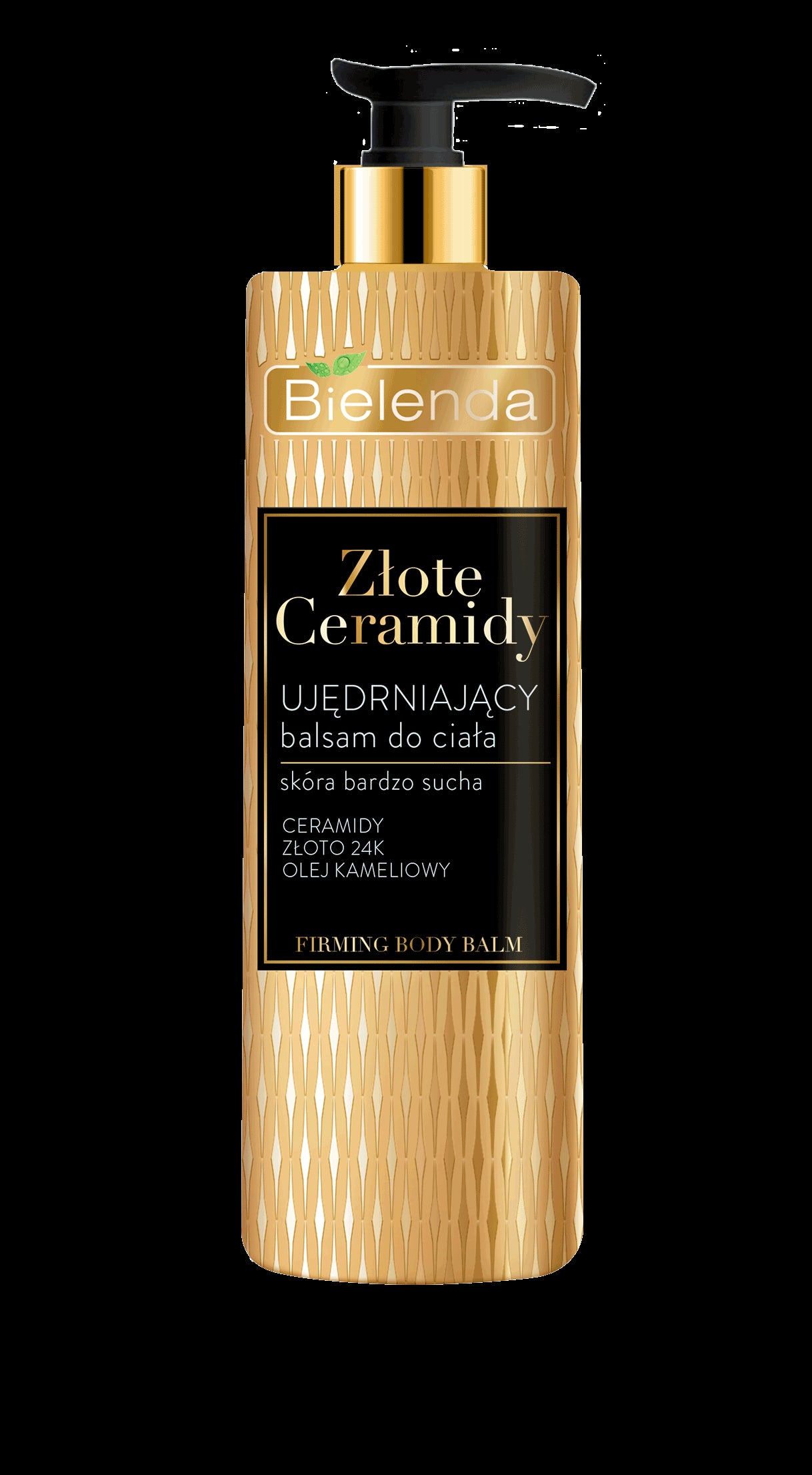 Bielenda ZŁOTE CERAMIDY - ujędrniający balsam do ciała, poj. 400 ml