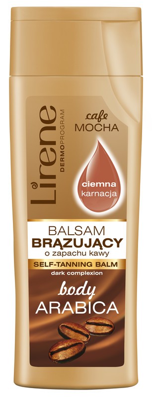 COFFEE-SCENTED BRONZING LOTION - DARK COMPLEXION, CAPACITY. 250 ML.